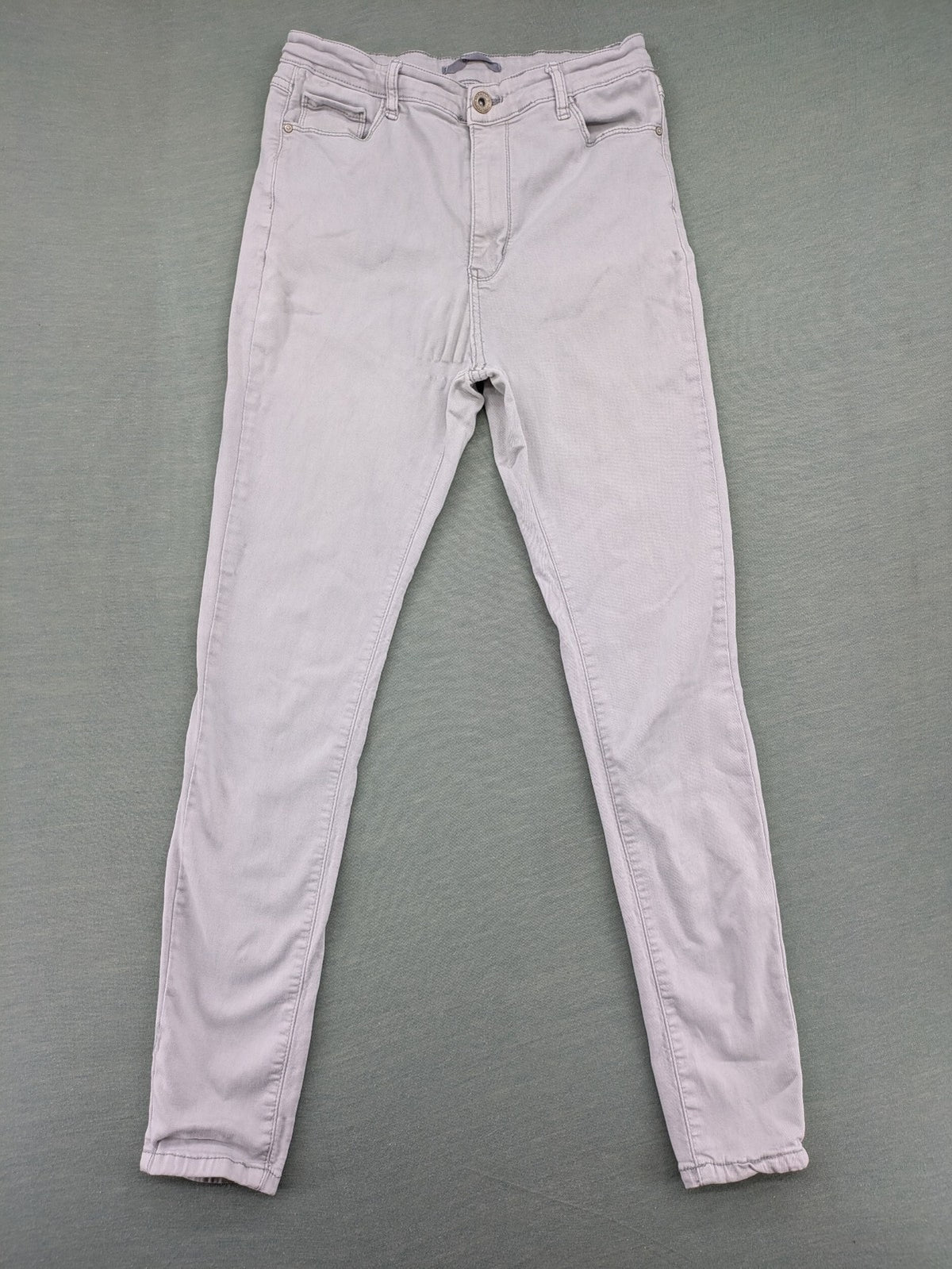 goodies grey slim fit jeans 5-pocket design cotton blend with stretch