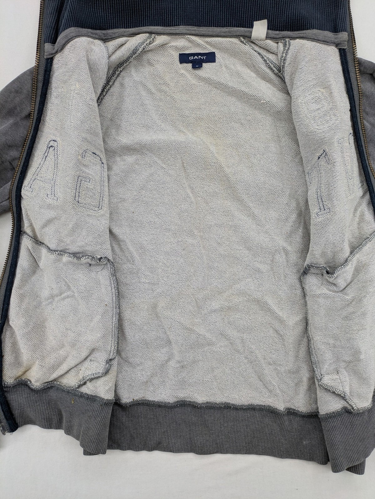 GANT multi turtle neck jumper with large 1949 logo and ribbed collar.