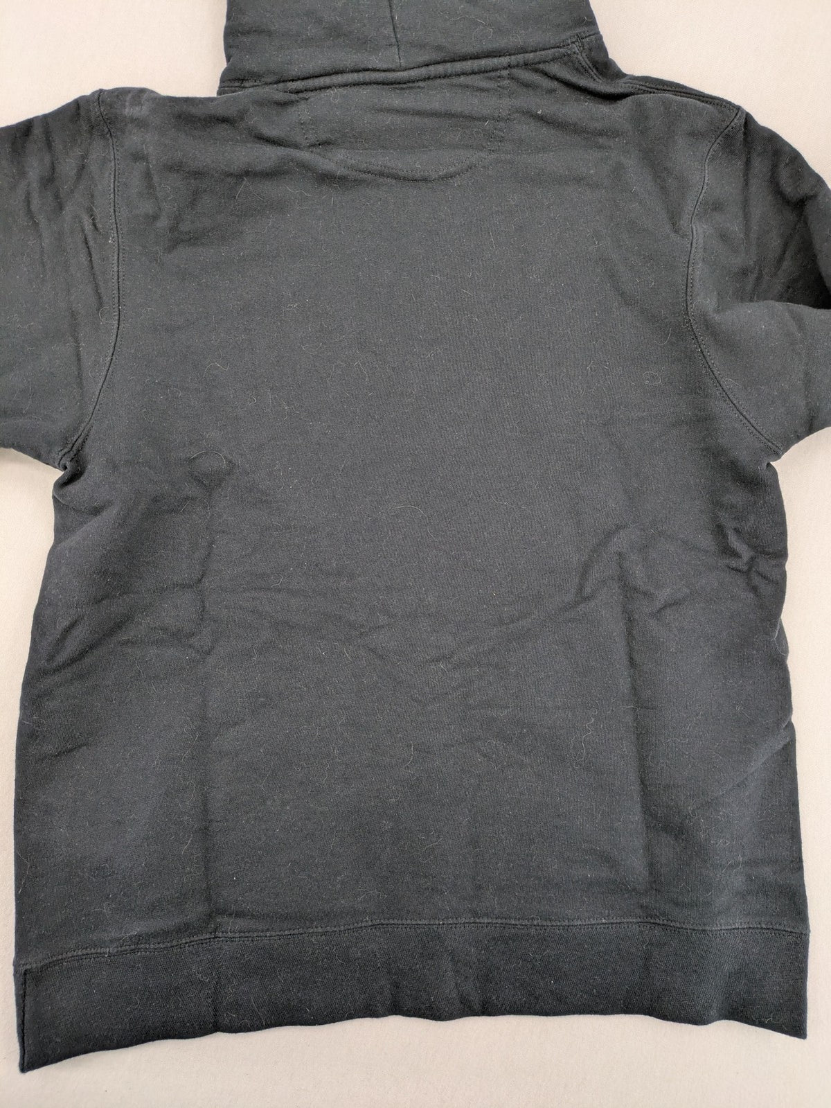 perfekt black zip-through hoodie with large Shadow the Hedgehog graphic print