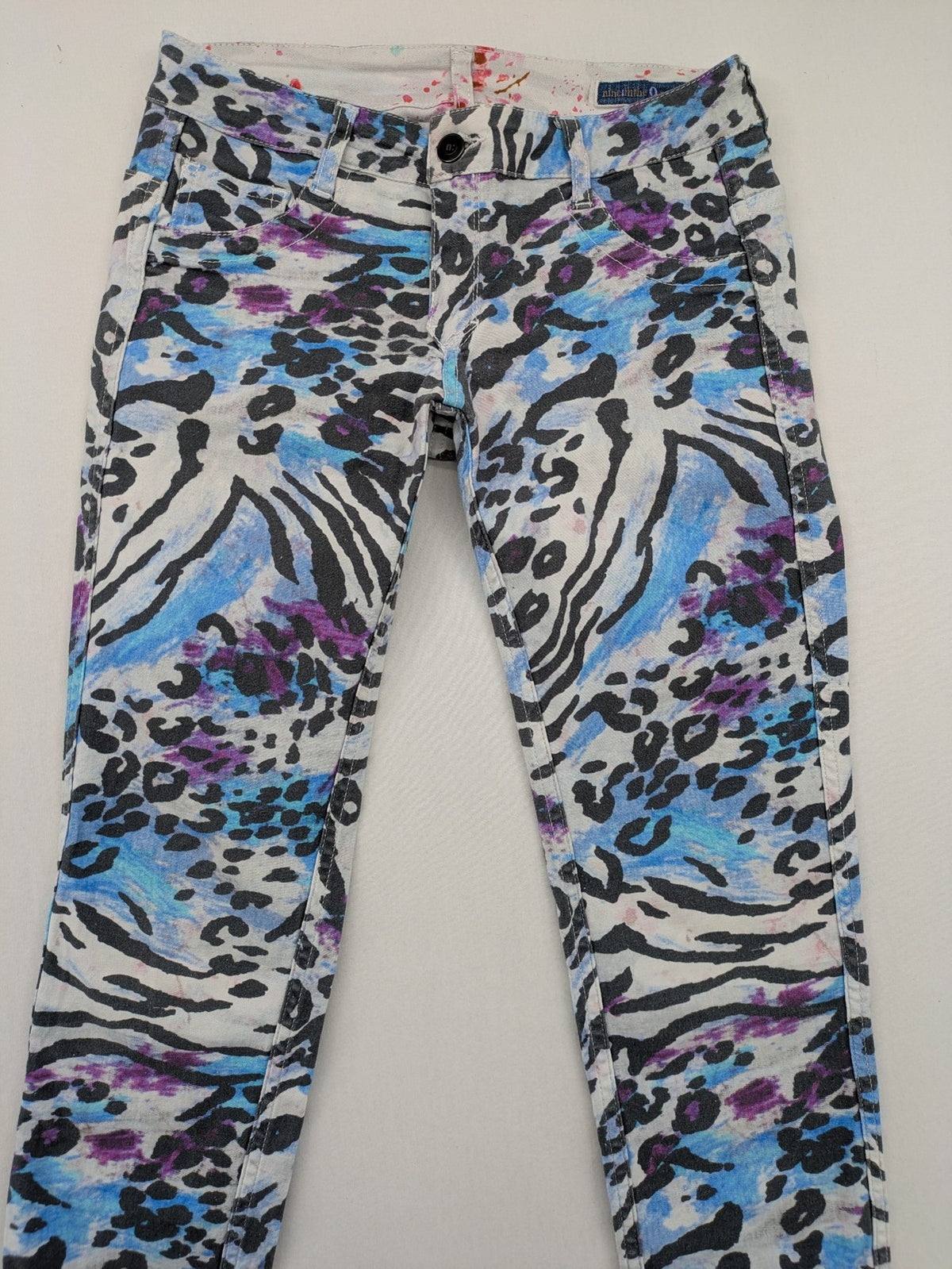 Nine in the Morning multi skinny jeans animal print leopard and zebra pattern.