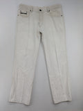 Bugatti beige straight jeans Texas model with classic 5-pocket design and logo patch.