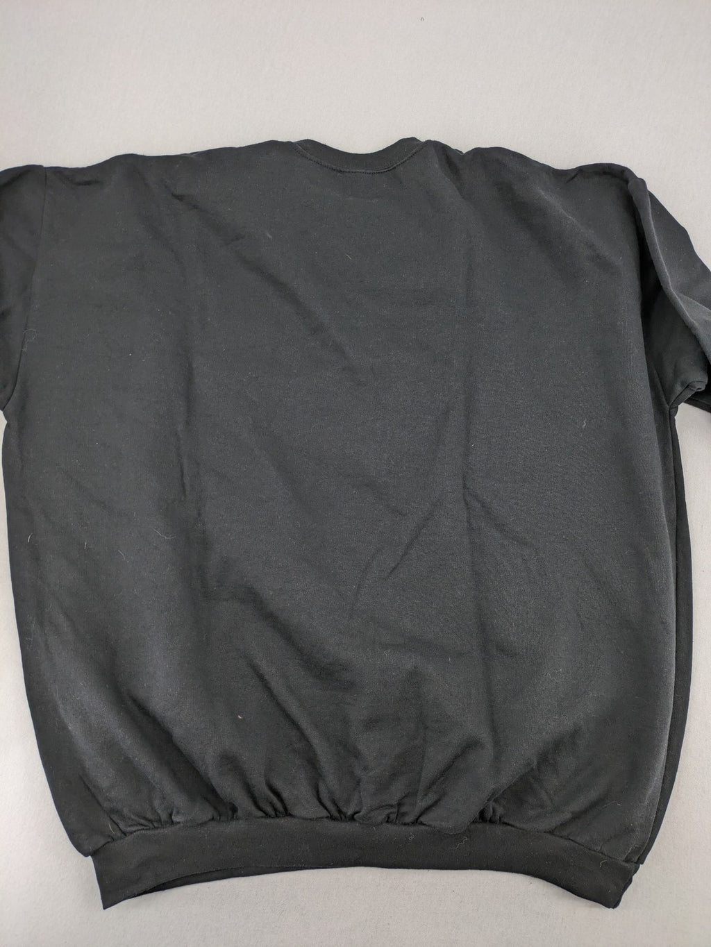 Pullover turtle neck jumper black embroidered Athletic logo, 100% cotton, classic fit.