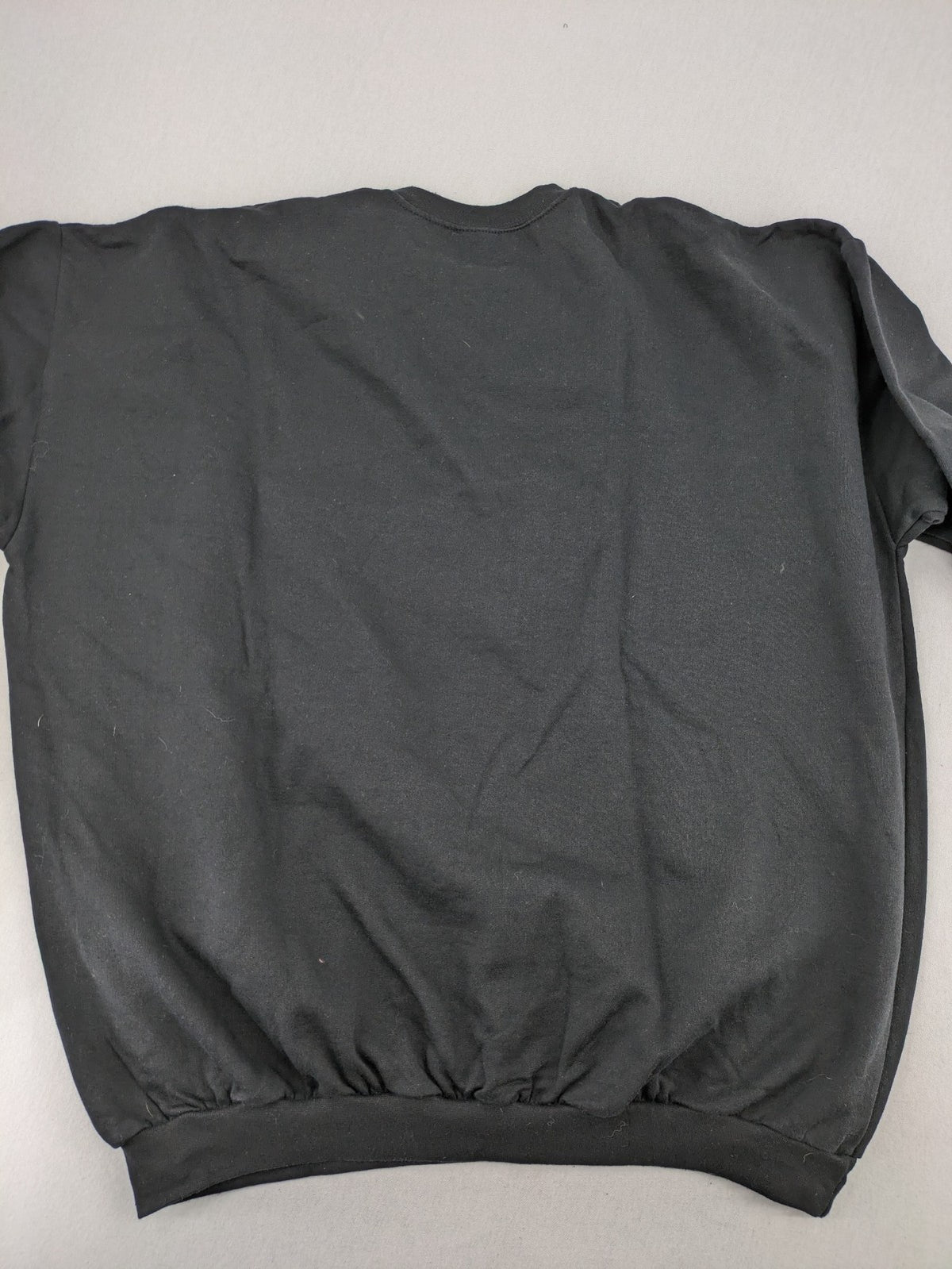 Pullover turtle neck jumper black embroidered Athletic logo, 100% cotton, classic fit.