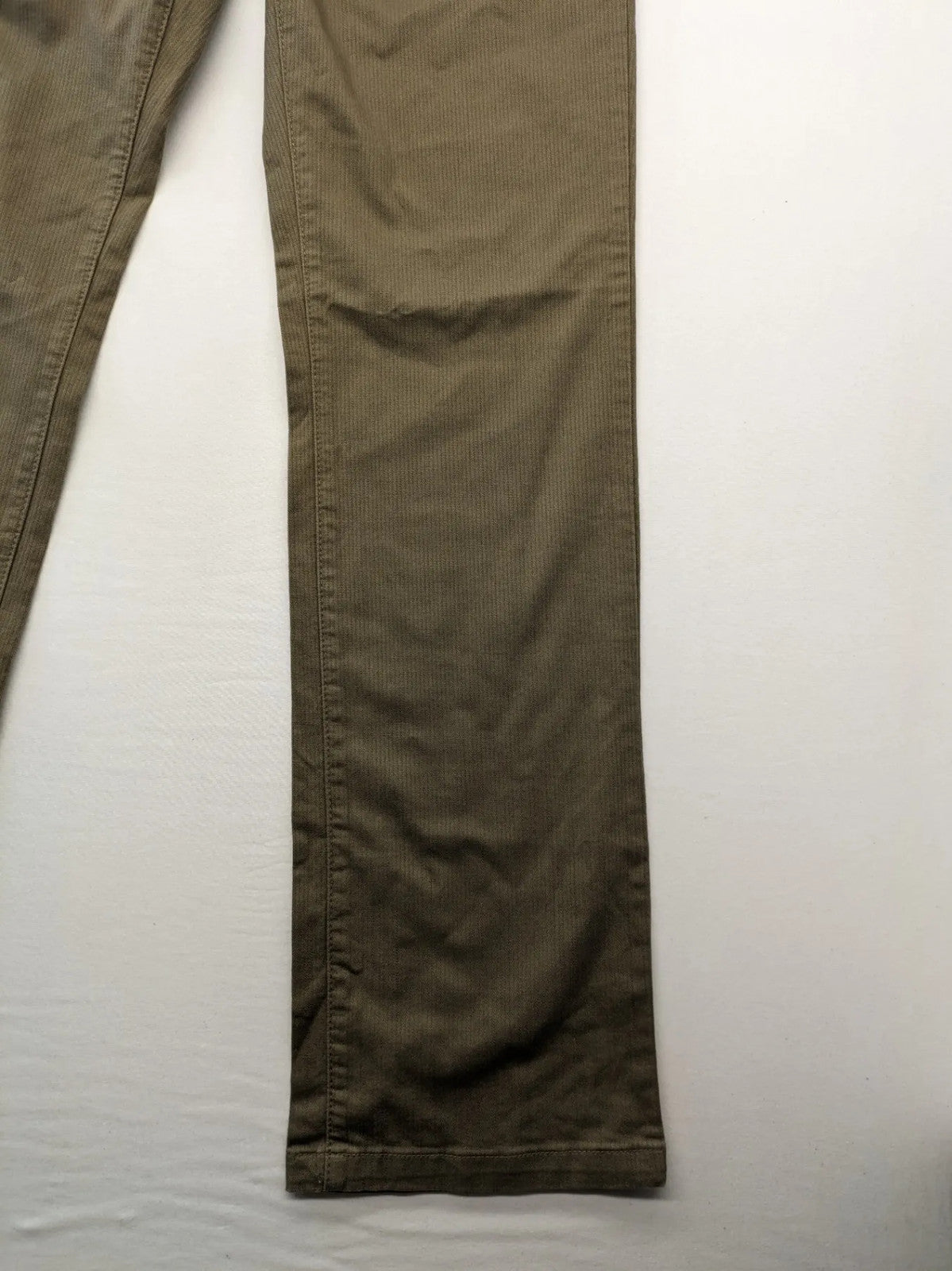 Jan Paulsen khaki straight jeans classic 5-pocket style cotton stretch material