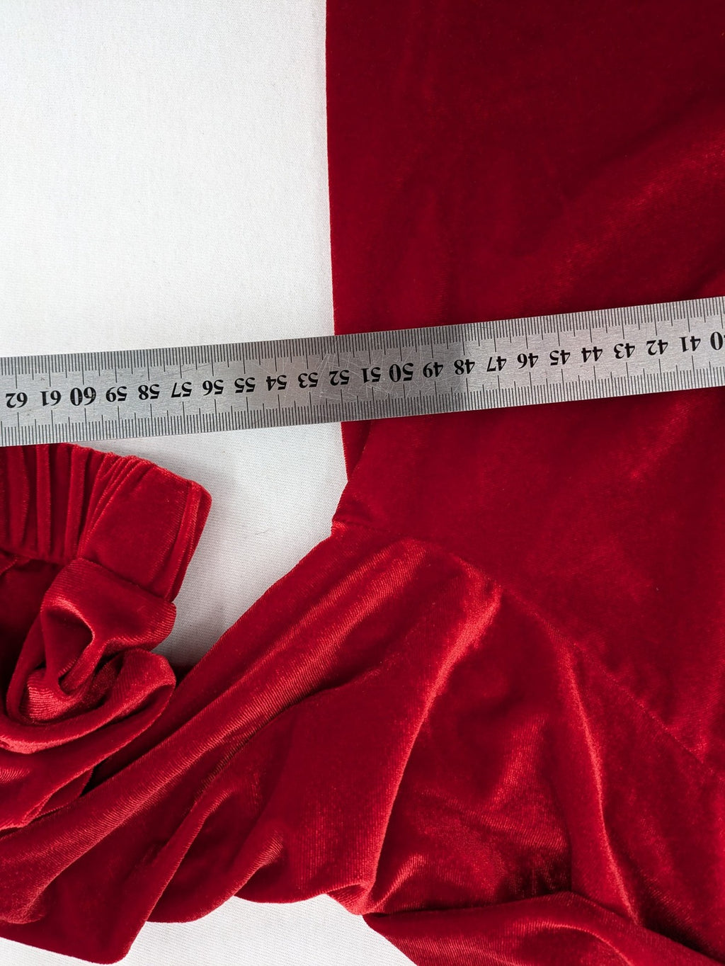 SHEIN red loungewear set velvet fabric with white collar and "Collision 18" graphic.