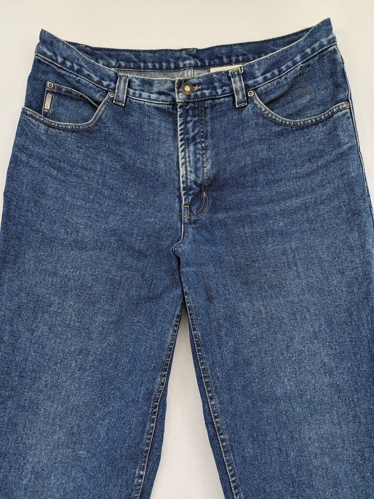 Cable Car Clothiers blue straight jeans classic fit 100% cotton medium wash
