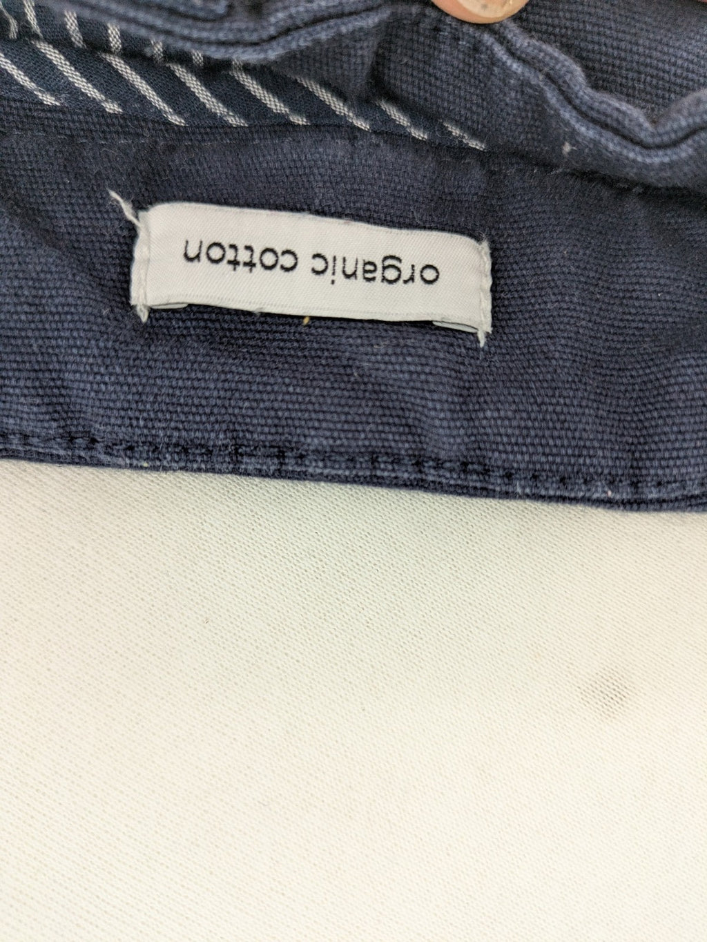 Keystone Apparel navy chino pants slim fit organic cotton with classic design.