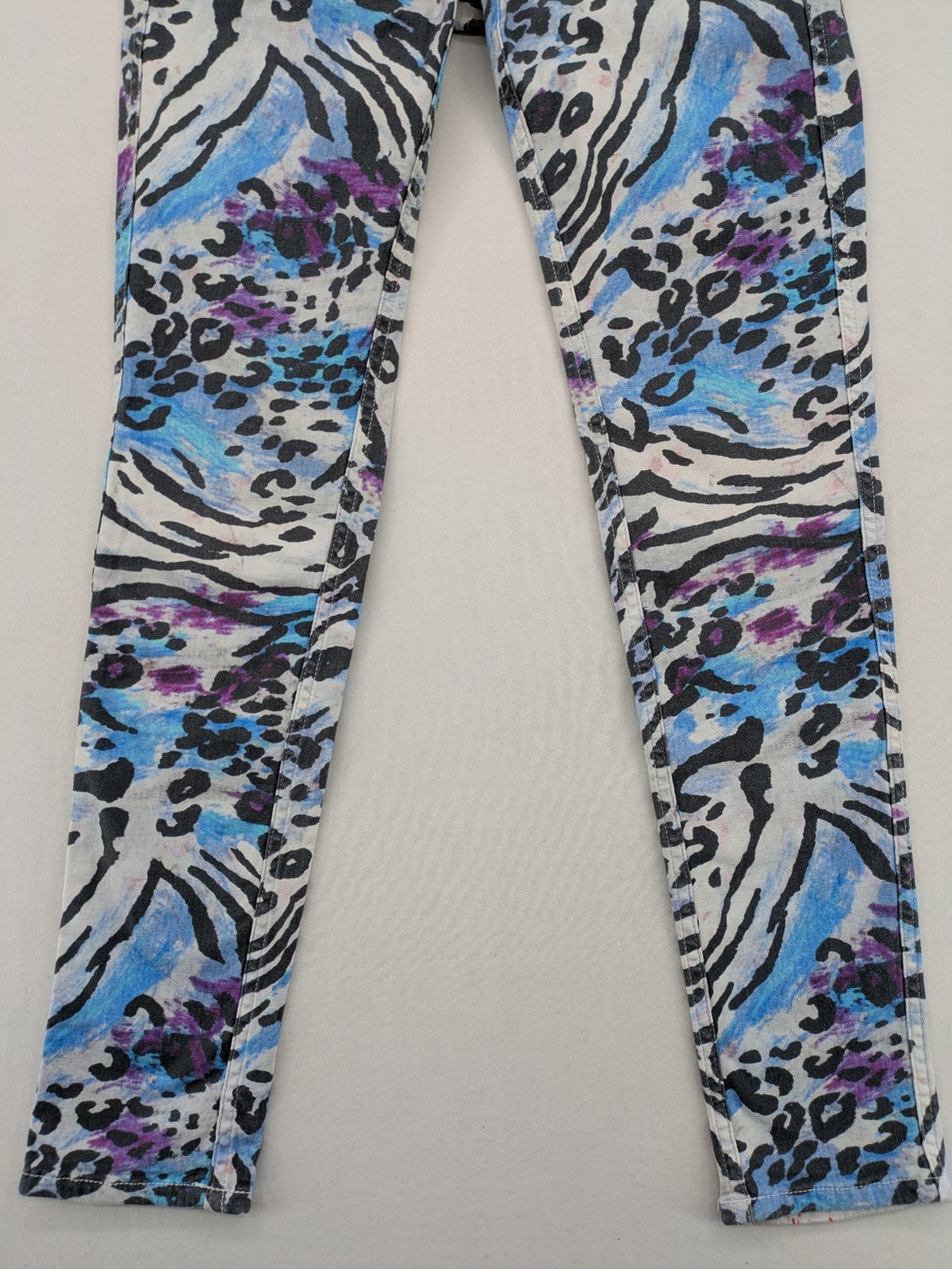 Nine in the Morning multi skinny jeans animal print leopard and zebra pattern.