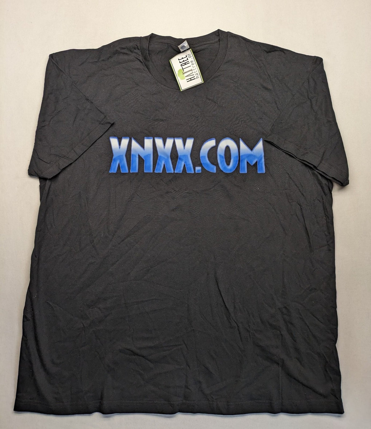 JHK black graphic t-shirt 3XL with prominent XNXX.COM logo on chest.