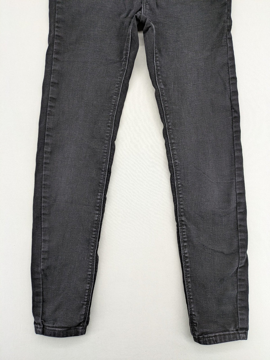 FB Sister skinny push-up jeans black grey faded stretch denim with classic fit.