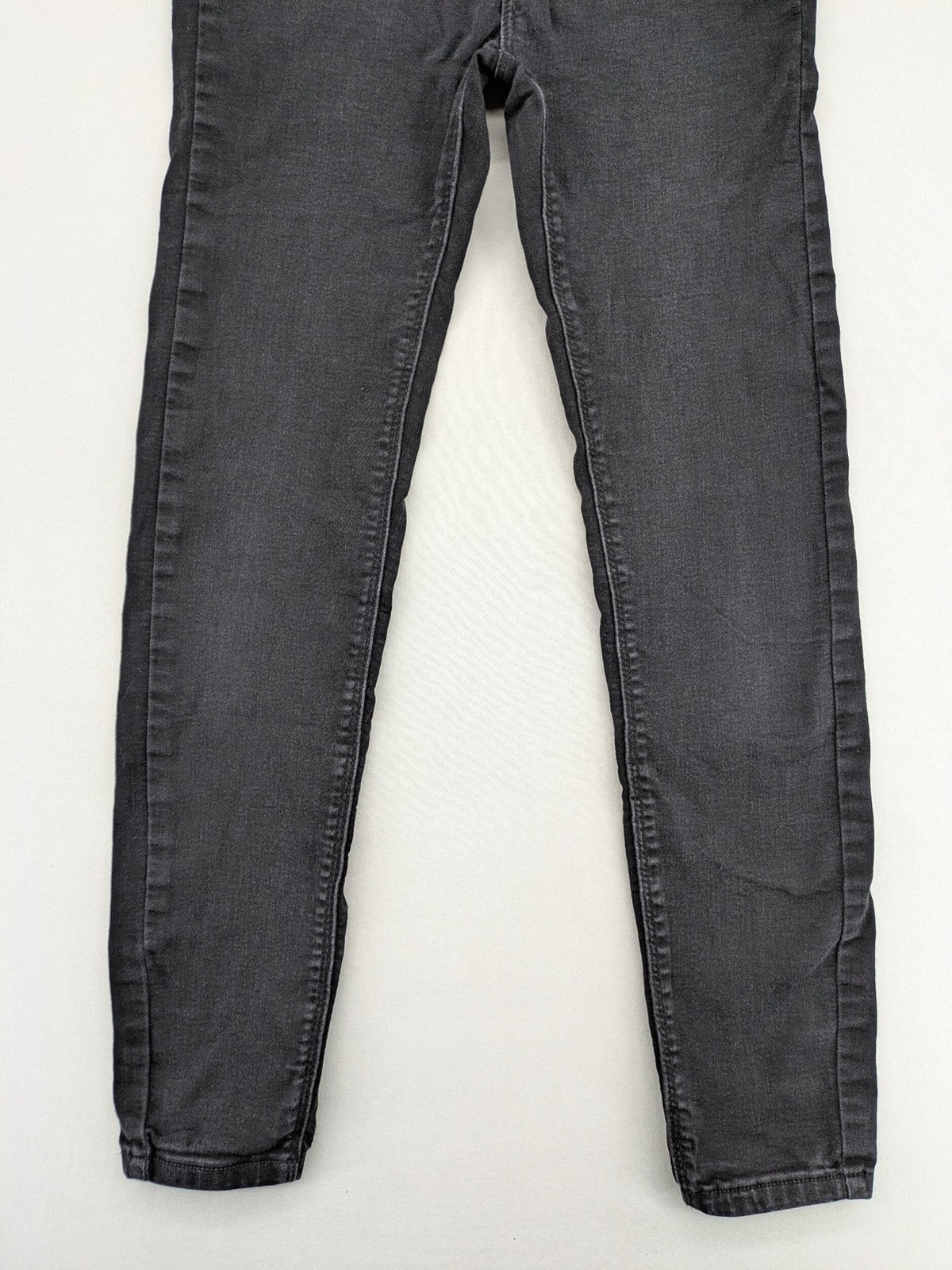 FB Sister skinny push-up jeans black grey faded stretch denim with classic fit.
