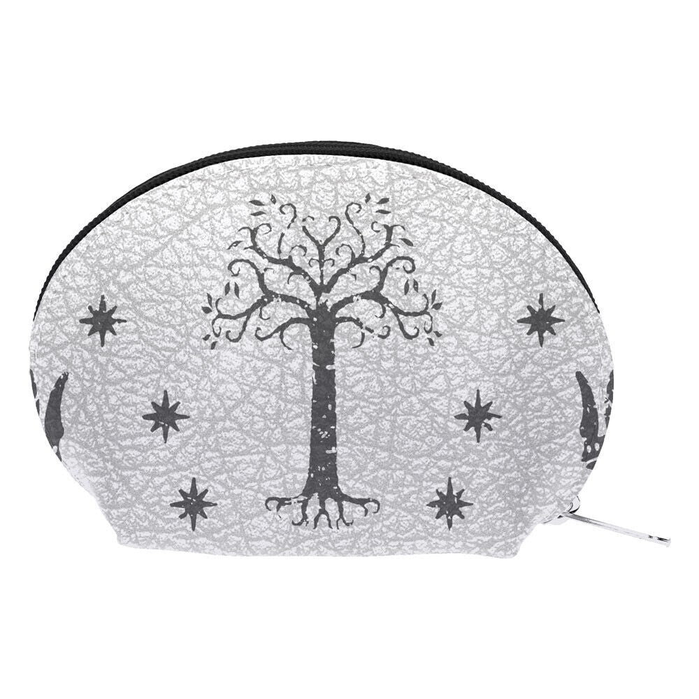 Lord of the Rings white wallet printed White Tree of Gondor, durable polyester material.
