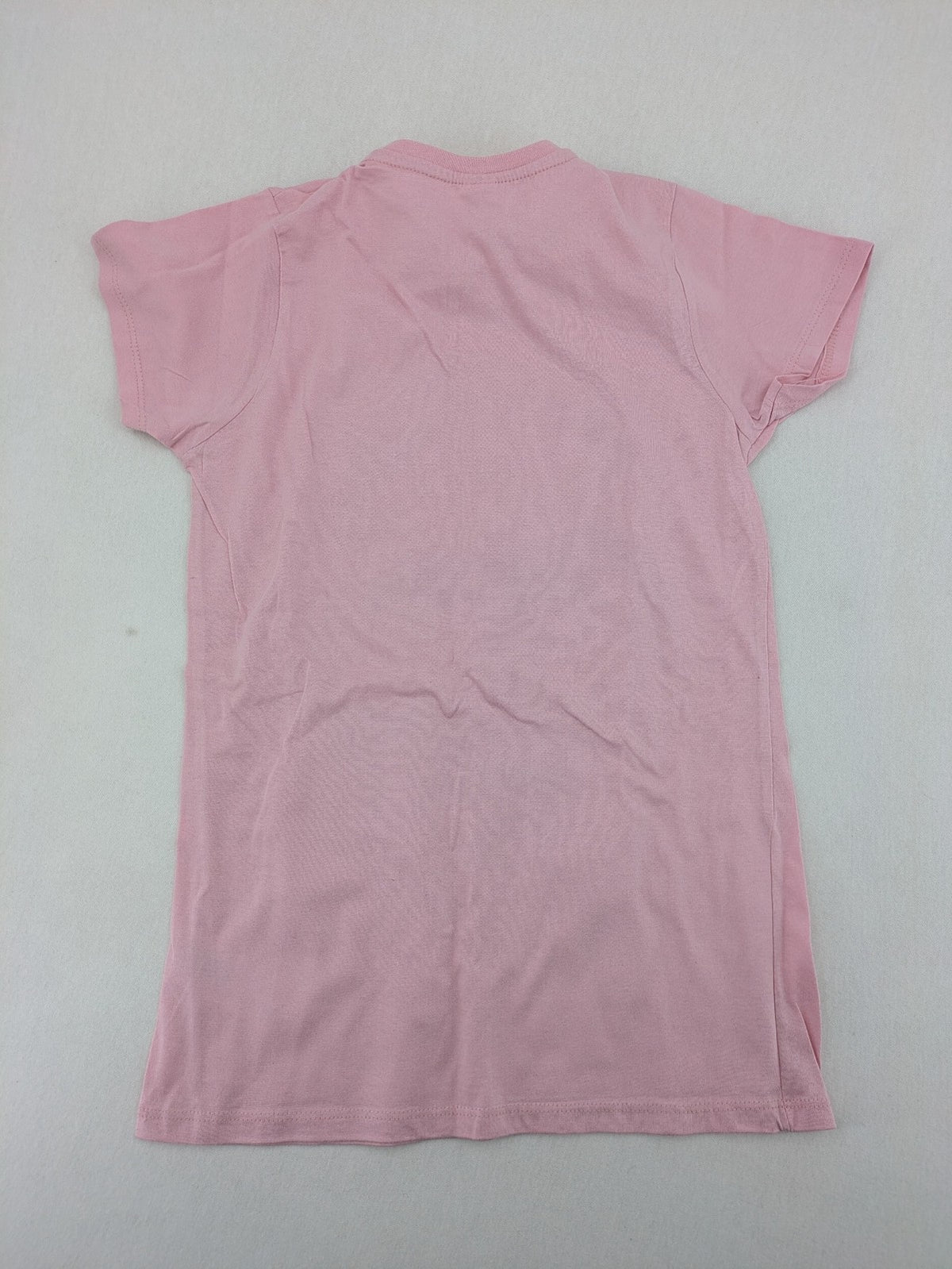 Marilyn Manson pink band t-shirt with colorful graphic portrait and "MM" logo.