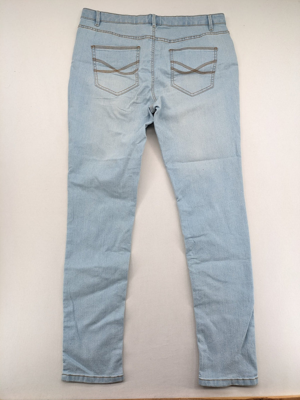 john baner blue skinny jeans classic 5-pocket design comfortable stretch denim