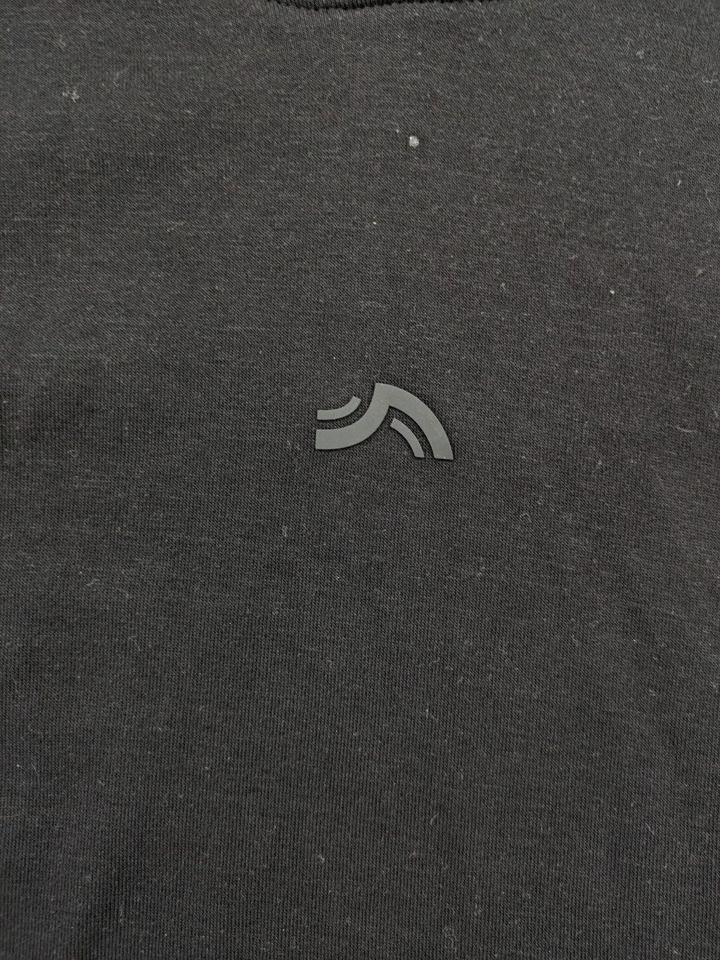Crivit grey turtle neck jumper with subtle logo, longline tunic style, soft cotton blend.
