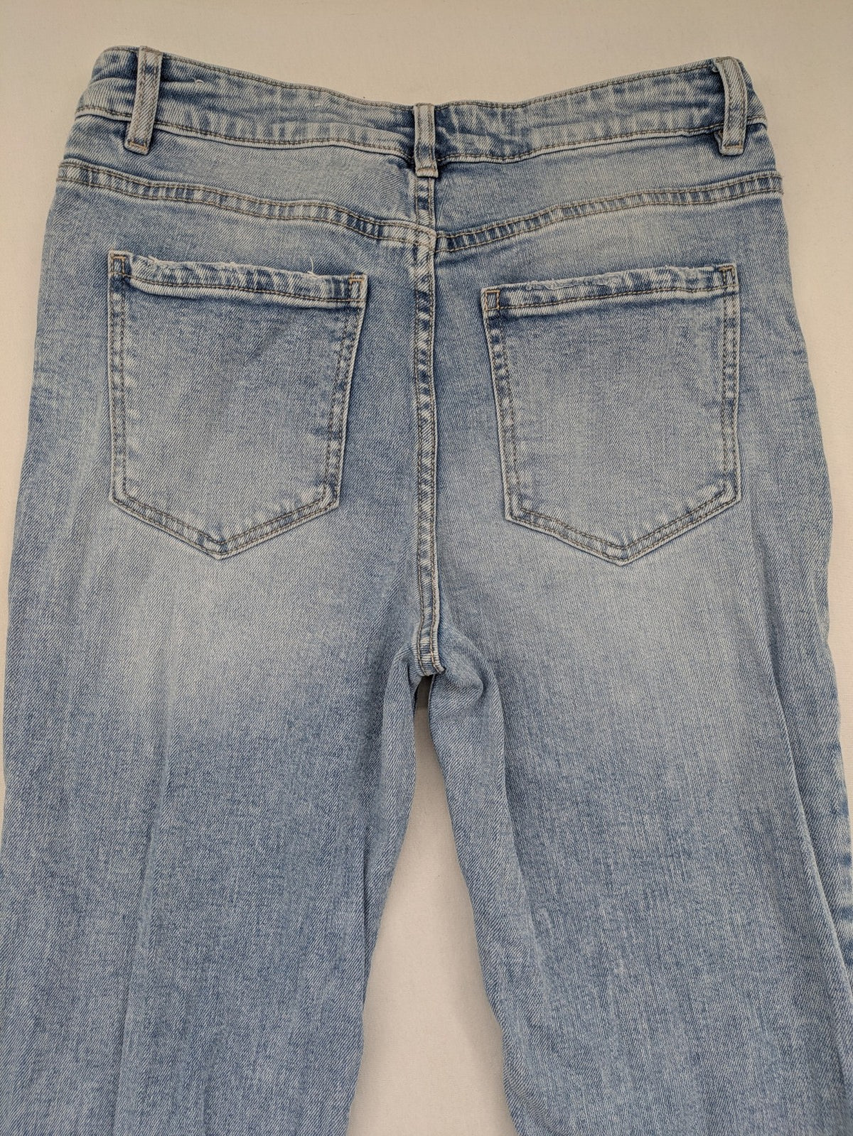 Pimkie blue flared jeans classic 5-pocket design comfortable stretch denim