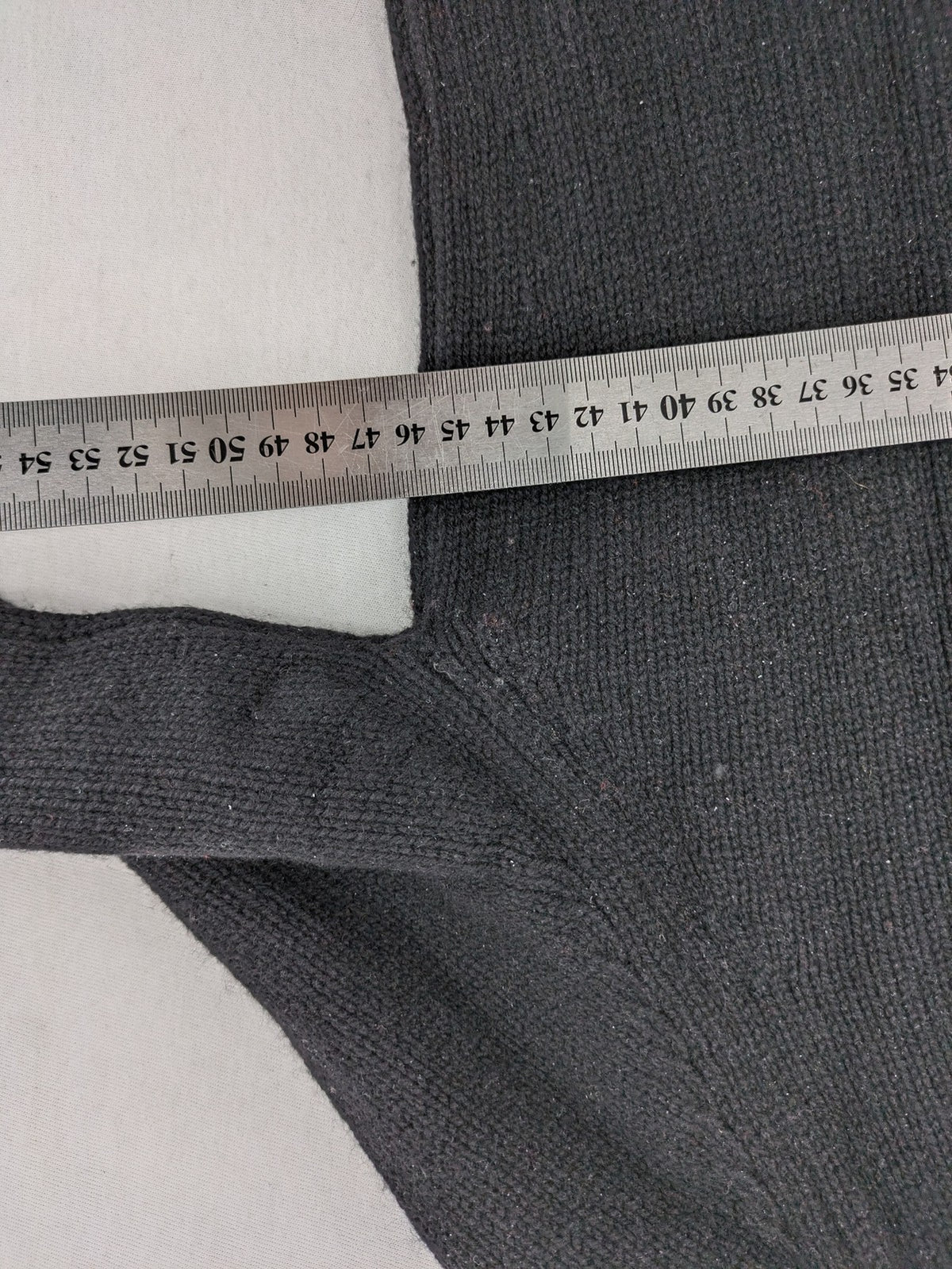 Pullover grey turtle neck jumper 100% cashmere made in Scotland classic design