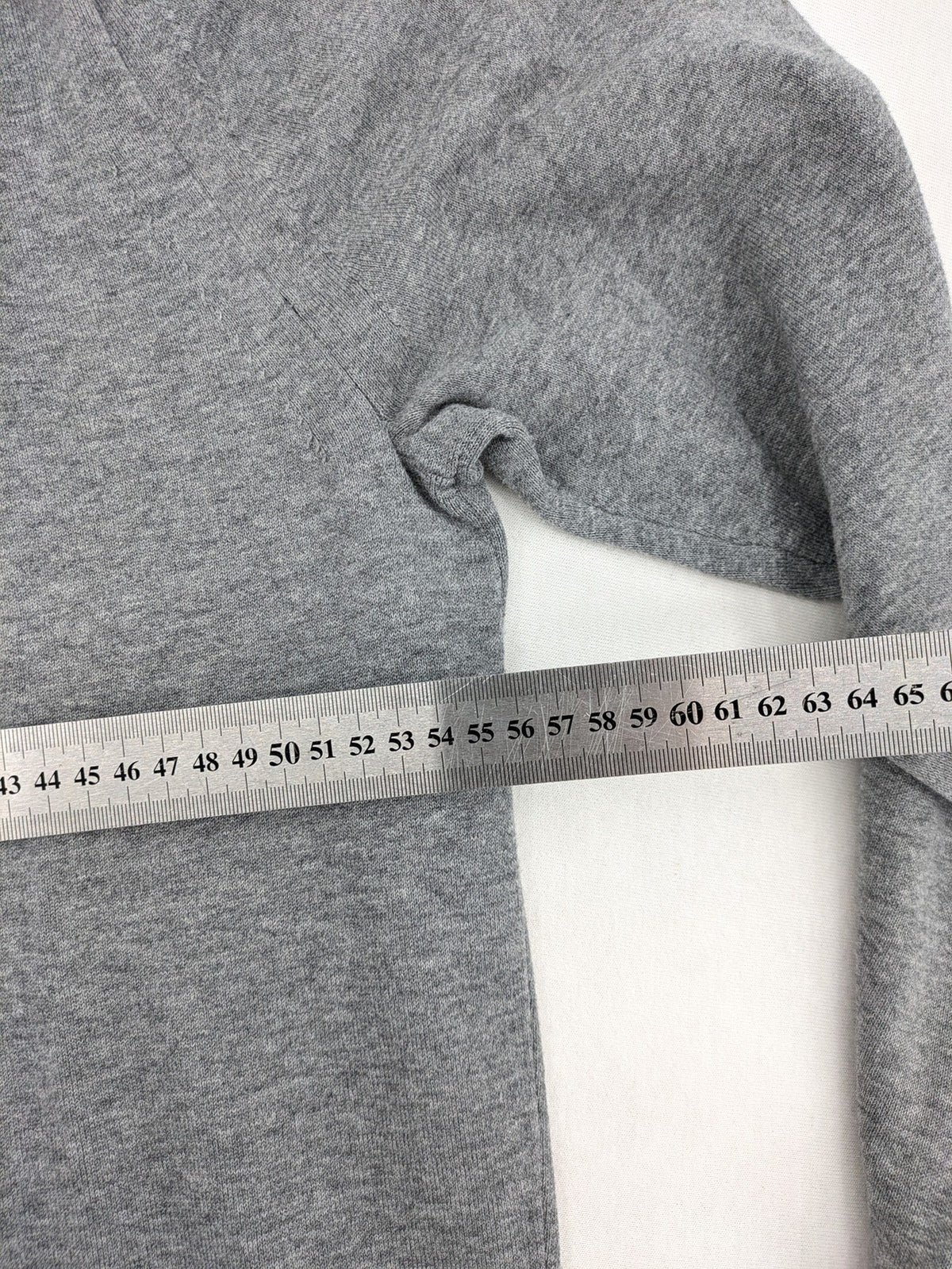 Tommy Hilfiger grey turtle neck jumper with embroidered flag logo, soft cotton blend.