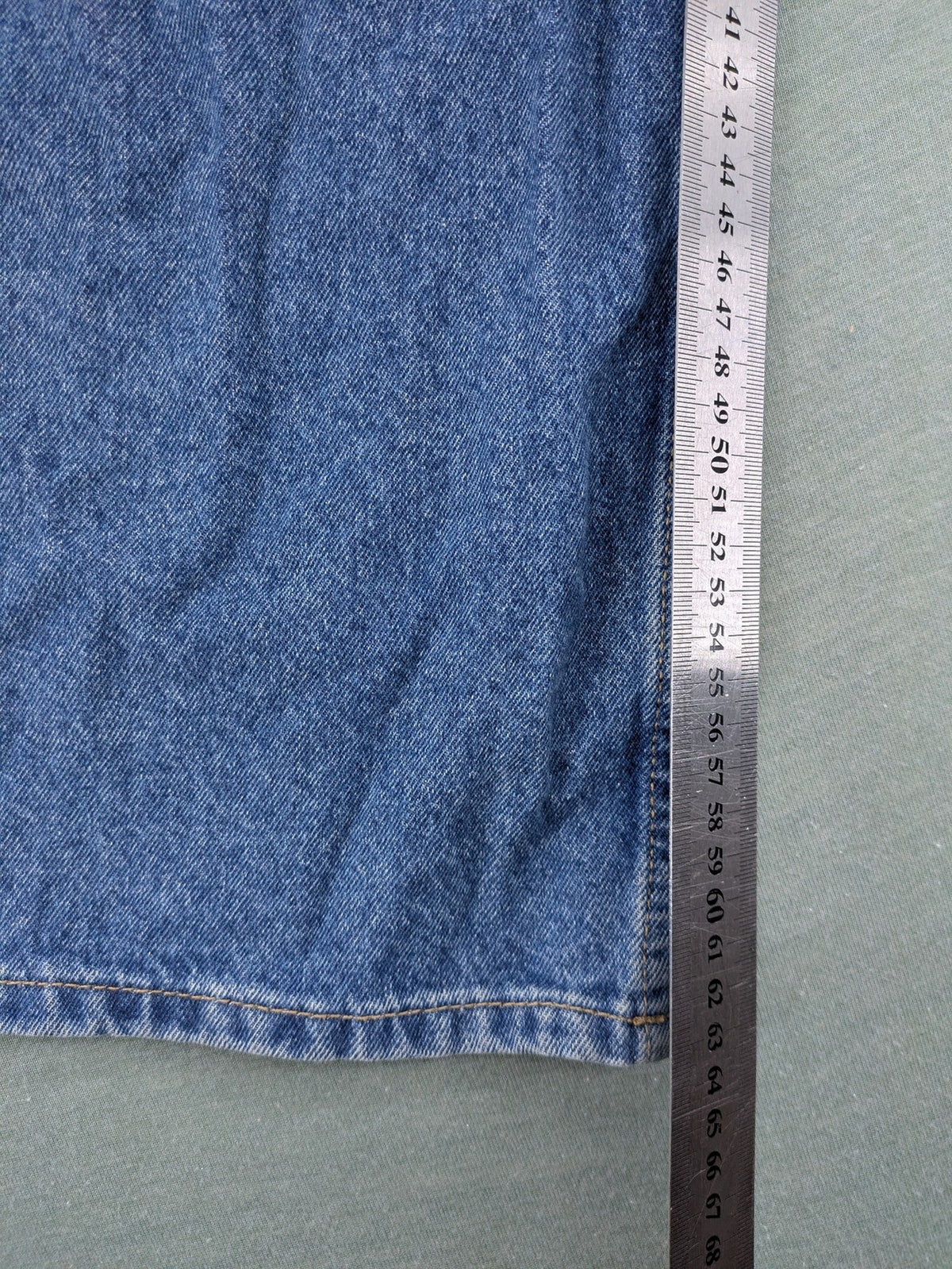 Zara blue wide leg jeans high rise with distressed details and 5-pocket design.