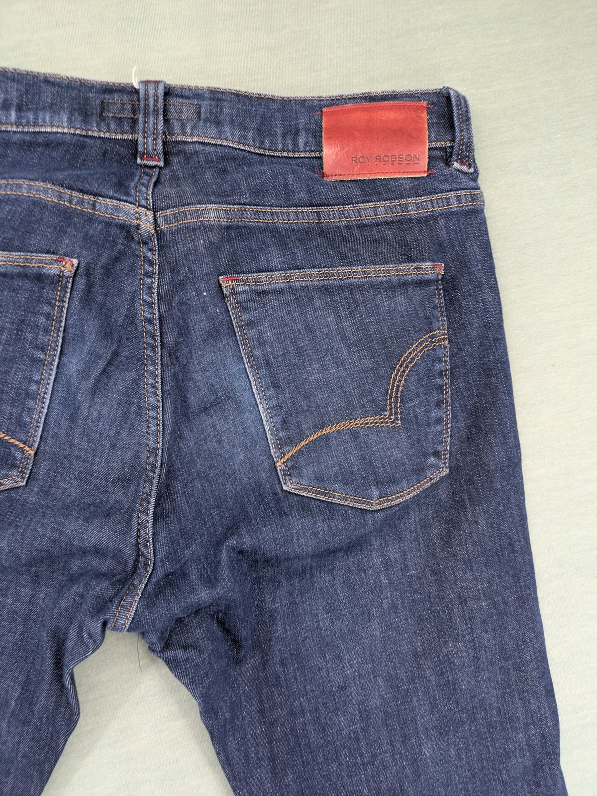 ROY ROBSON blue straight jeans classic 5-pocket style with Smart Flex technology