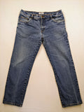 john baner blue straight jeans classic 5-pocket design durable denim material