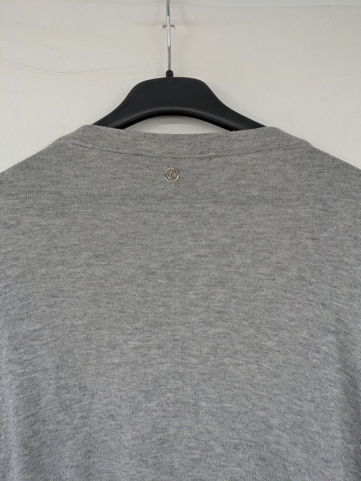 s.Oliver green turtle neck jumper open silhouette long sleeves ribbed cuffs viscose blend