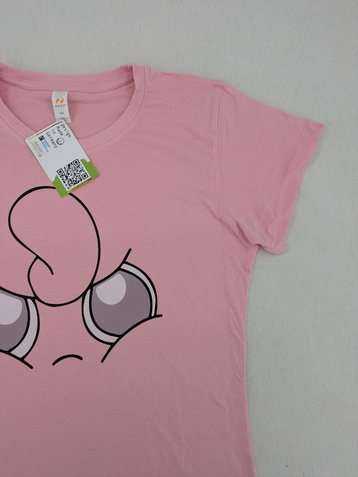 Baumwolle multi graphic t-shirt pink Jigglypuff print classic crew neck short sleeves