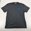 HAKRO blue and grey T-shirt with embroidered TAC Training logo on chest.