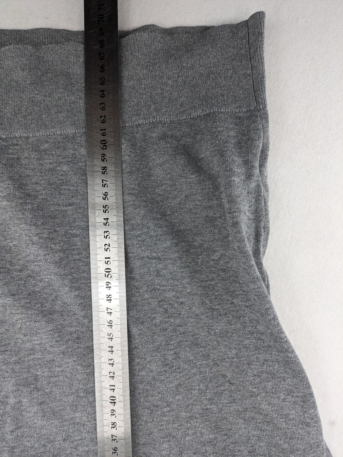 Tommy Hilfiger grey turtle neck jumper with embroidered flag logo, soft cotton blend.