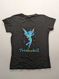 Roly multi T-shirt black with Tinkerbell graphic and comfortable round neckline.