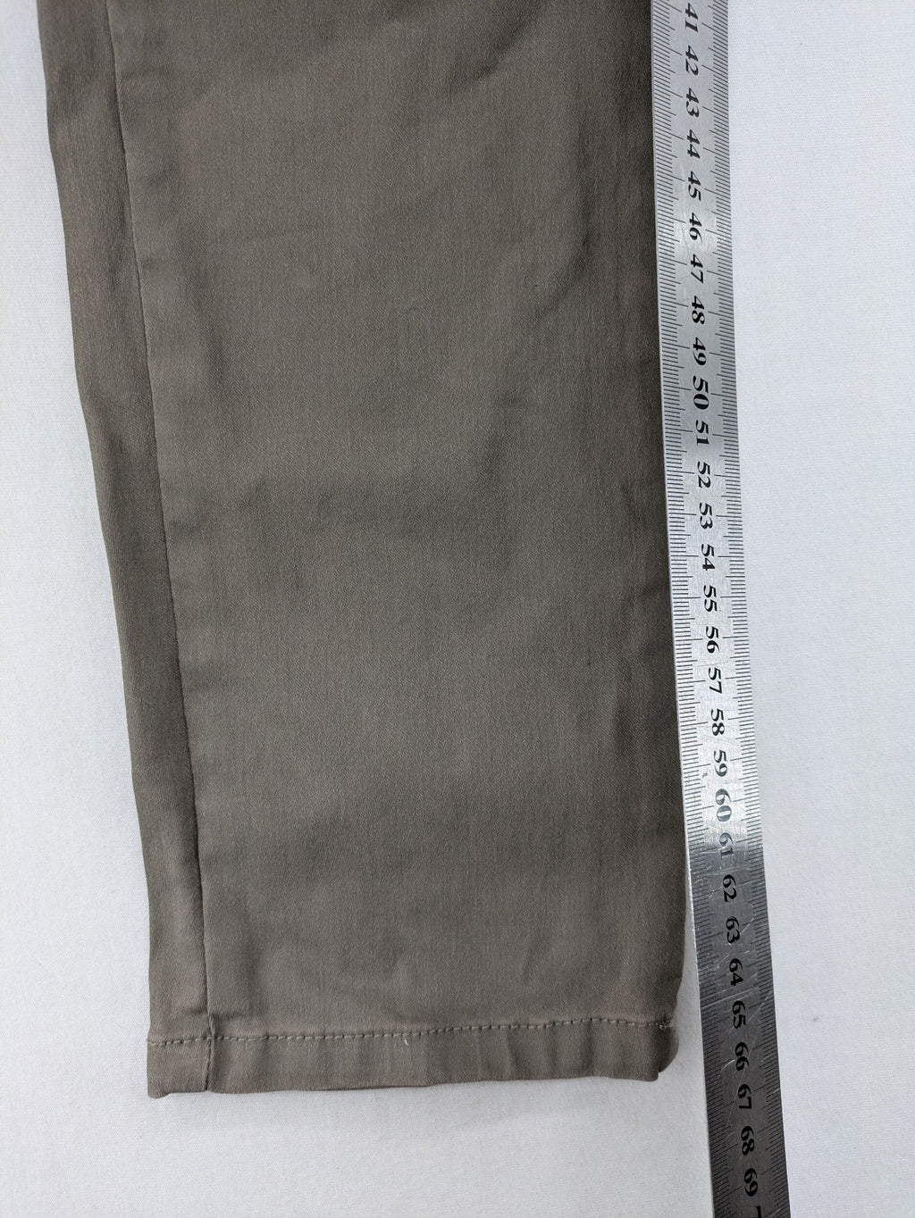 Massimo Dutti pink pants high waist slim fit cotton blend with zipper and hook closure