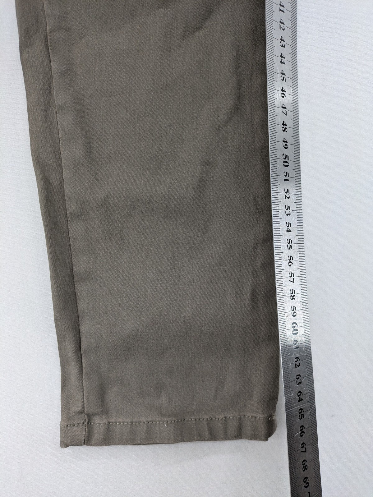 Massimo Dutti pink pants high waist slim fit cotton blend with zipper and hook closure
