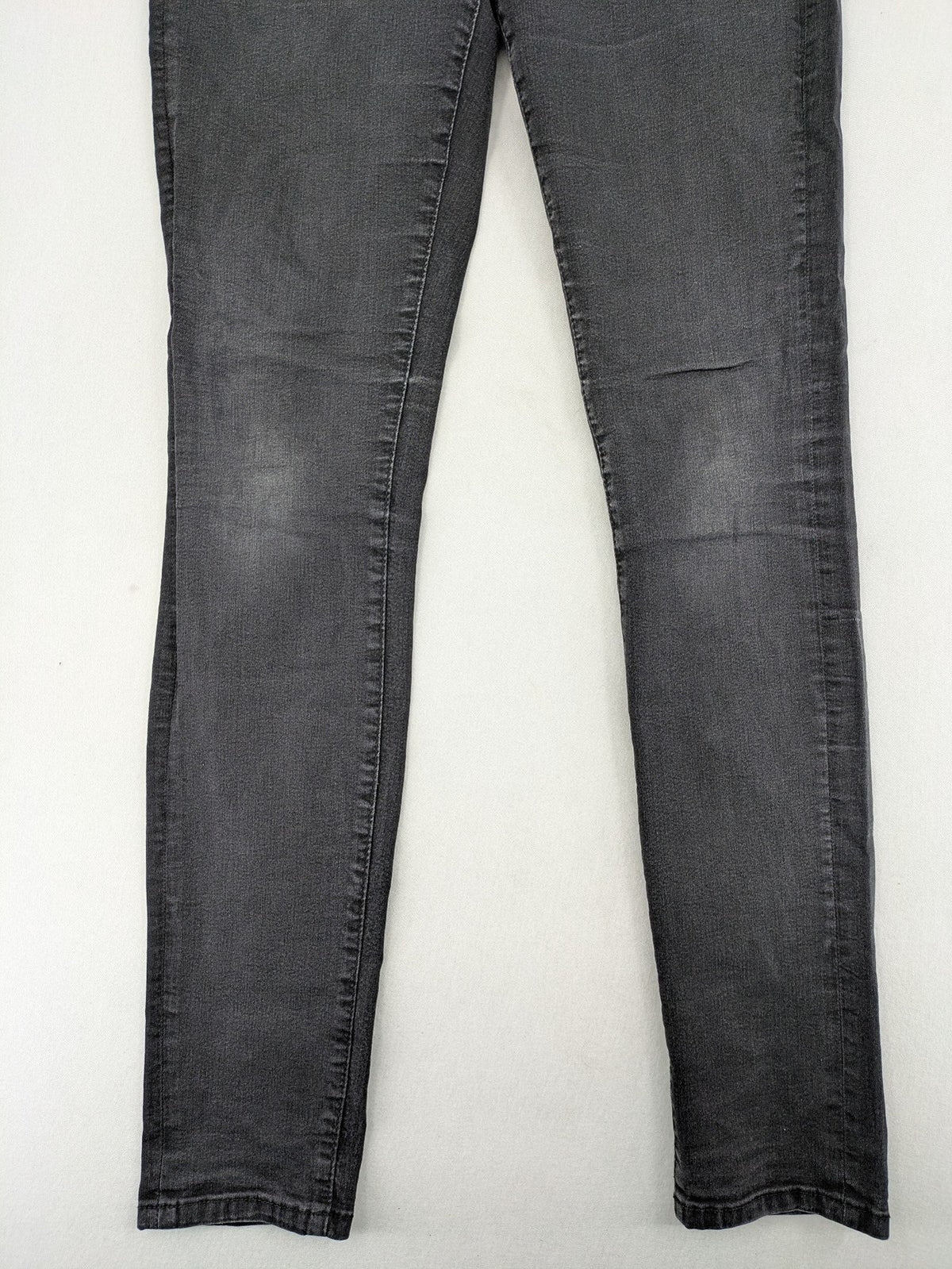 zero straight jeans black grey washed look classic 5-pocket design stretchy material