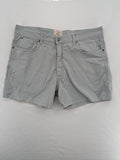 RIO PECOS grey shorts cotton-lycra blend with button closure and practical pockets
