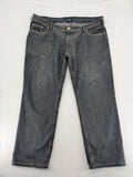 Bugatti straight jeans blue grey 5-pocket design with stretch denim material