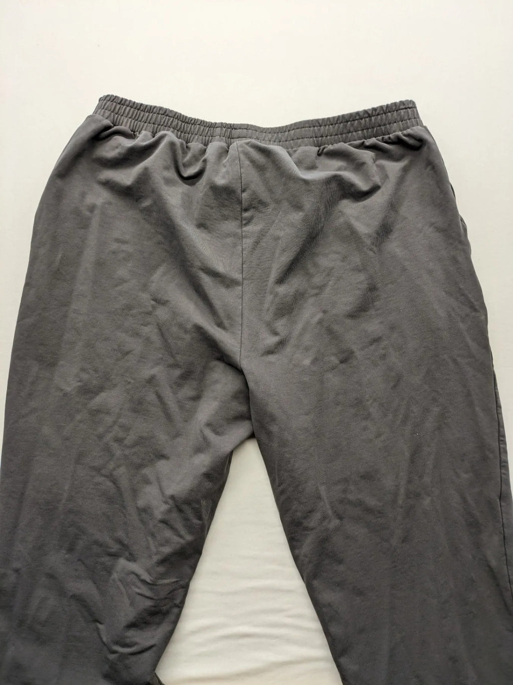 Feel Good grey loungewear joggers with elastic waistband, soft cotton blend material.