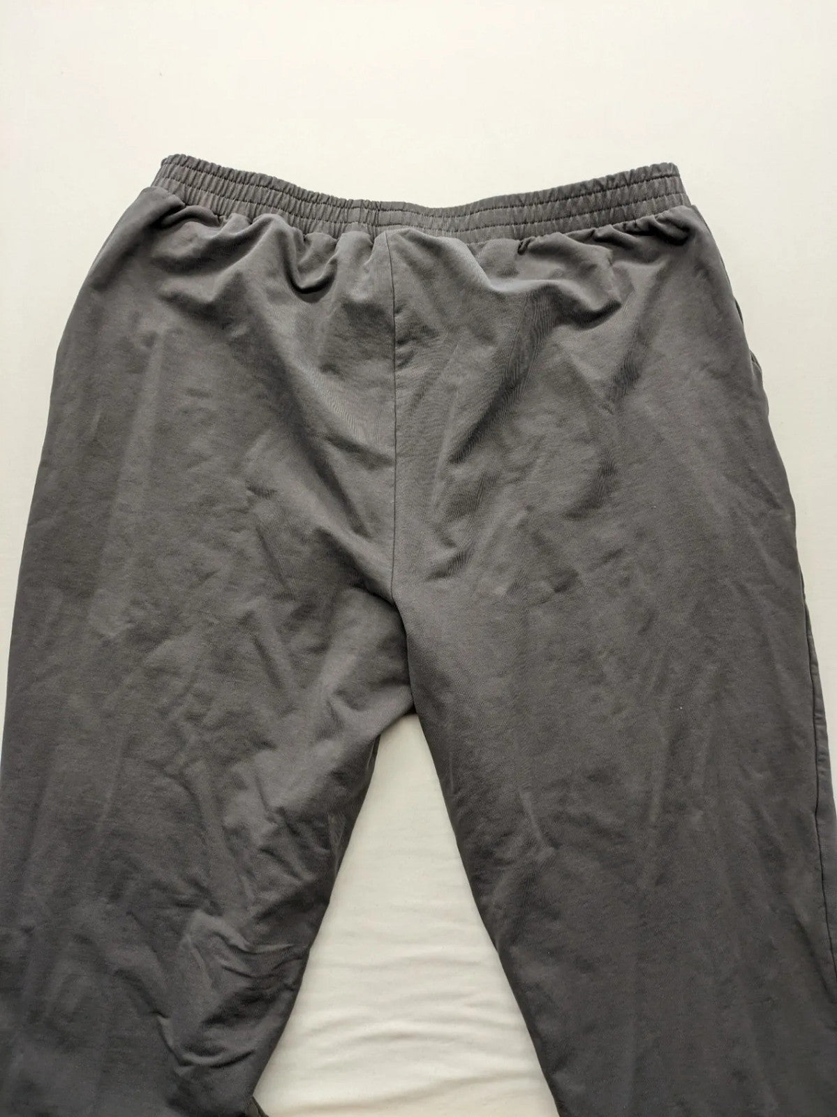 Feel Good grey loungewear joggers with elastic waistband, soft cotton blend material.