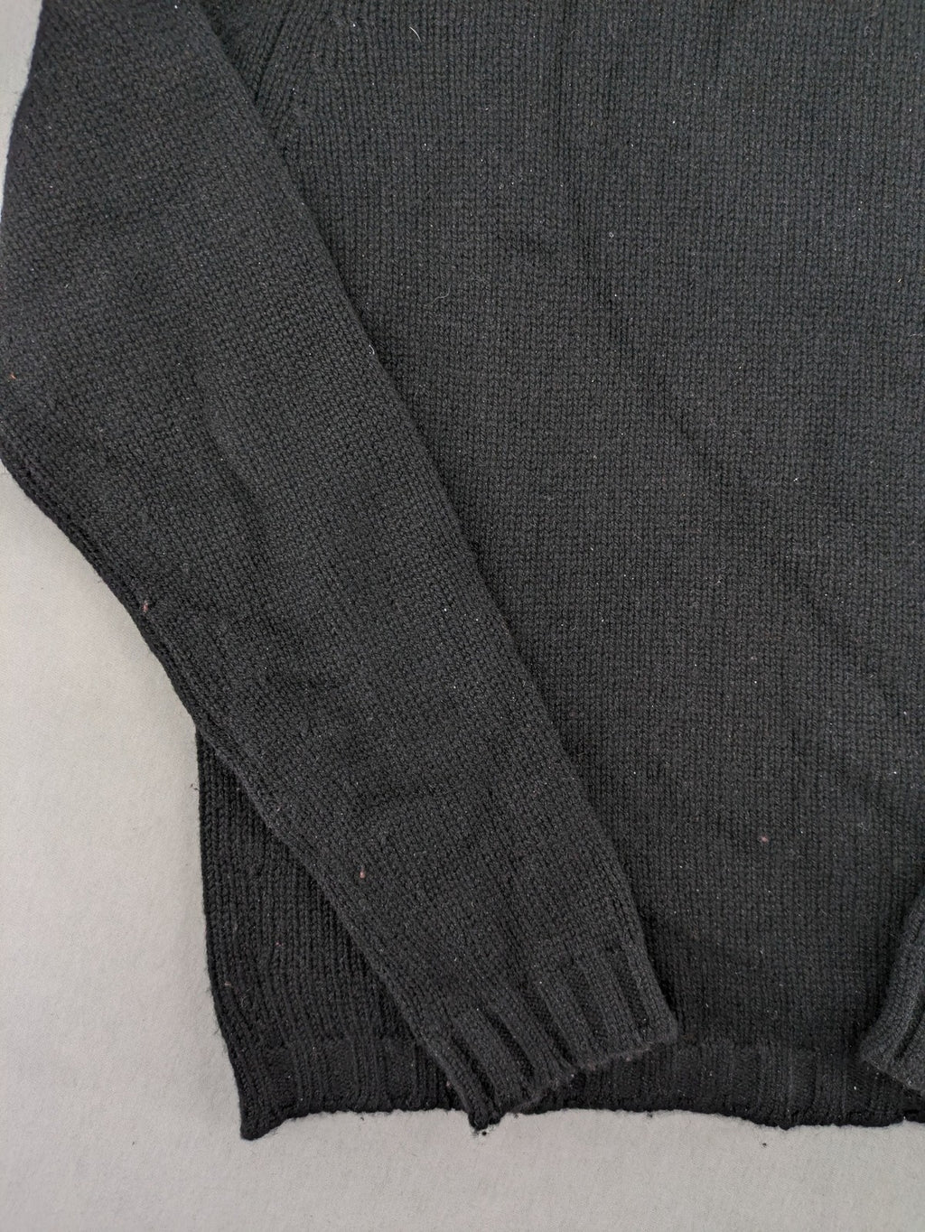 Pullover grey turtle neck jumper 100% cashmere made in Scotland classic design