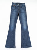 G-Star Raw blue flare jeans with classic 5-pocket design and stretch denim material.