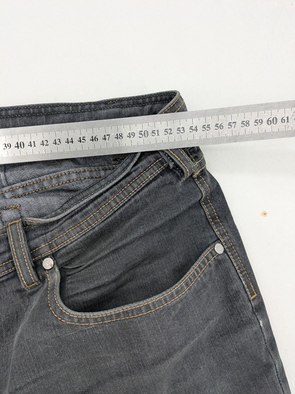 Bugatti straight jeans blue grey 5-pocket design with stretch denim material