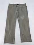 GARDEUR grey straight jeans regular fit with button and zipper closure, cotton-stretch blend.