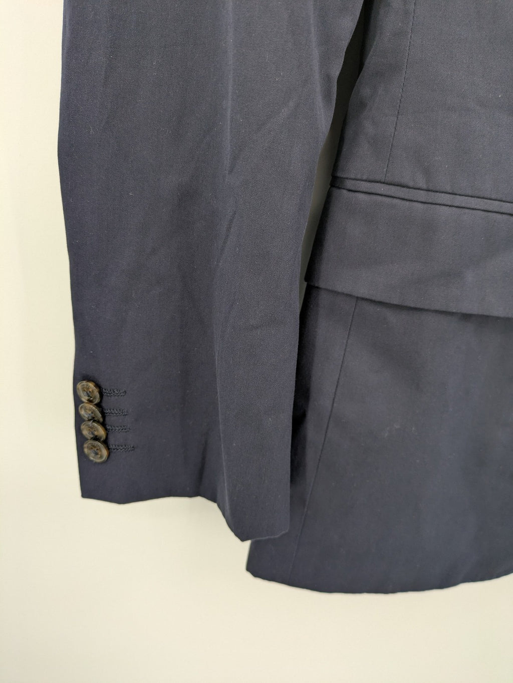 mcneal grey jacket classic cut 100% cotton with unique interior label