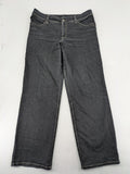 Gracia straight jeans dark grey five-pocket design stretch denim comfort fit