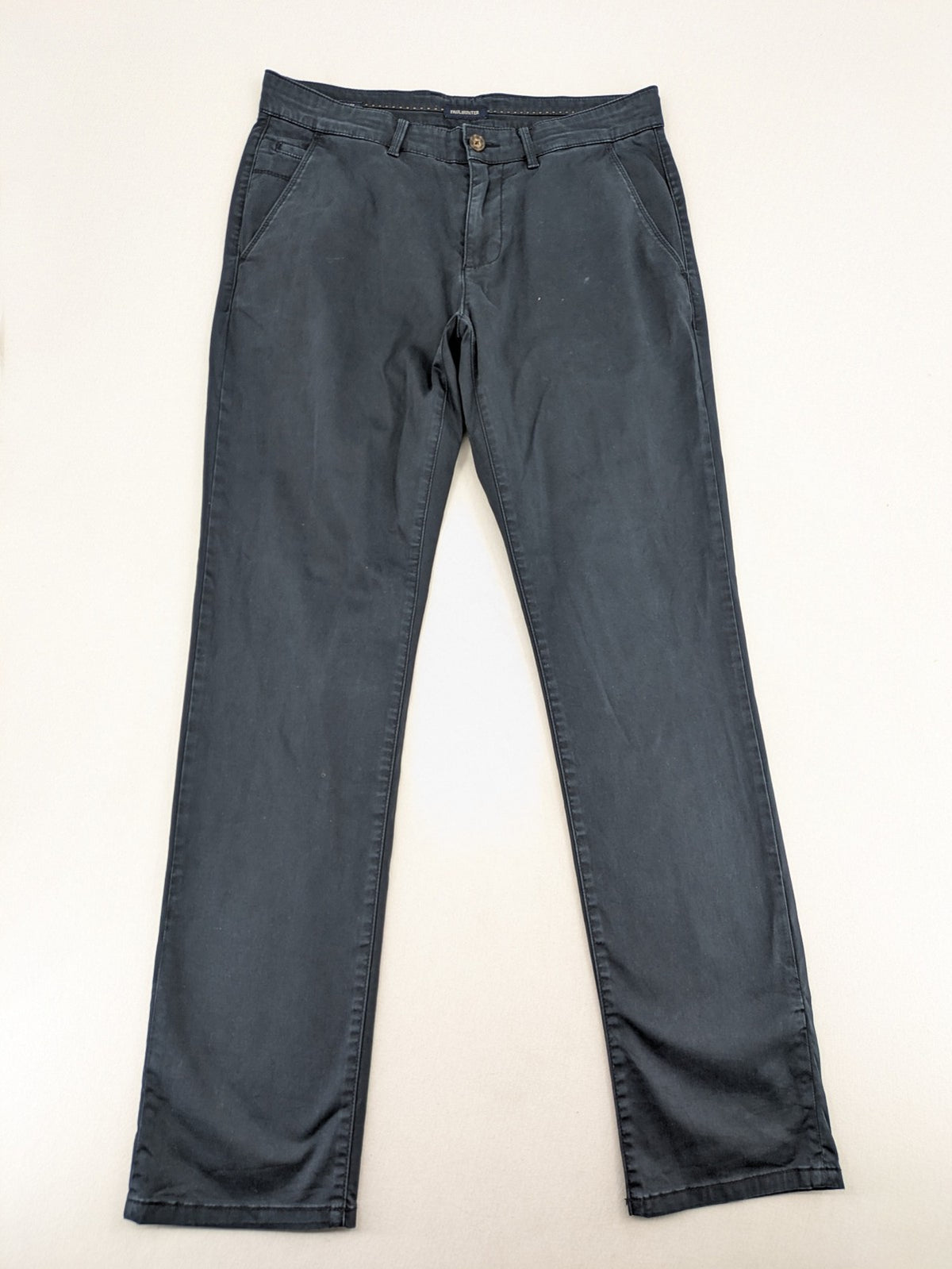 Paul Hunter navy chino pants Oscar model, regular fit, lightweight stretch material.