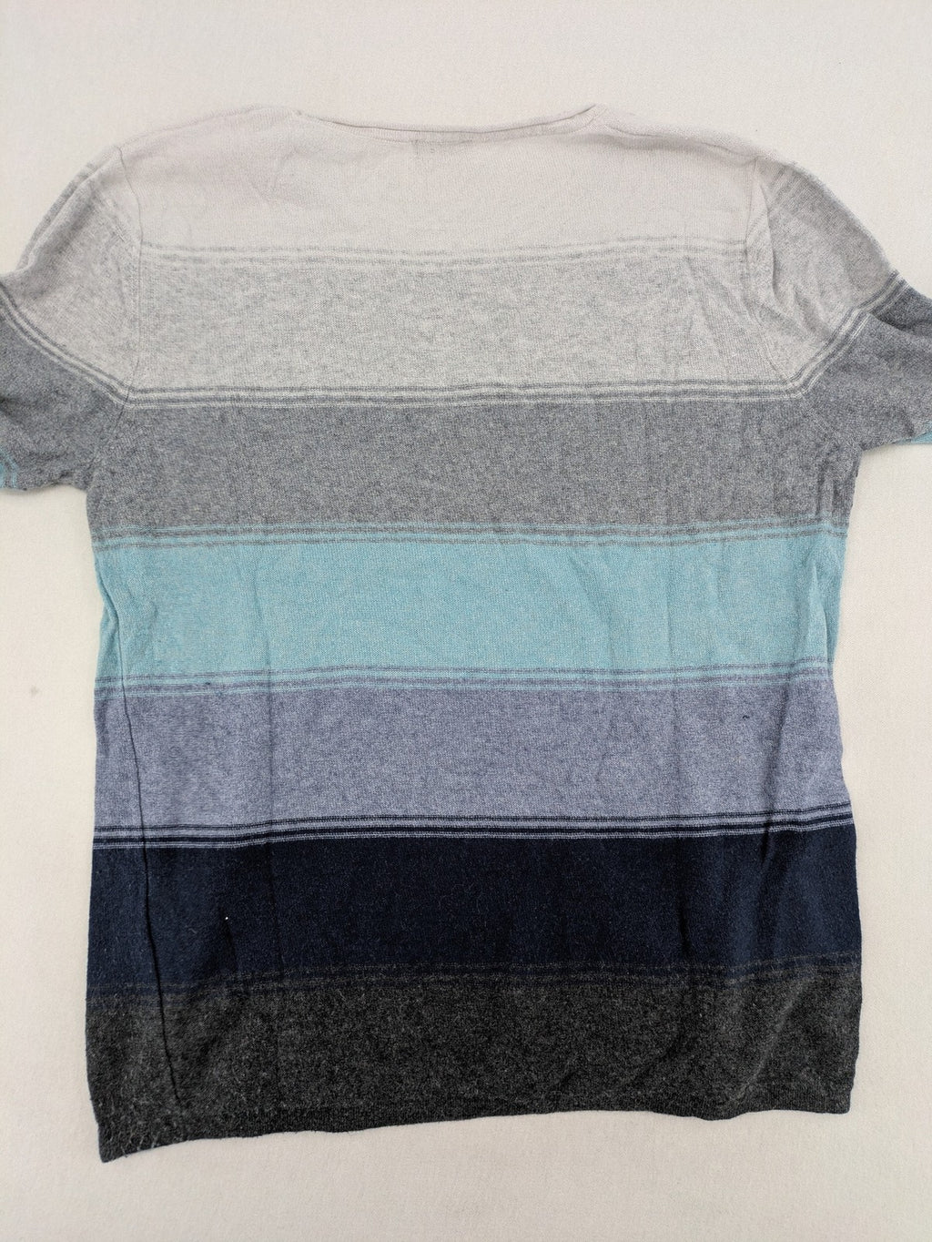 Gerry Weber turtle neck jumper multi-coloured striped pattern soft cashmere blend
