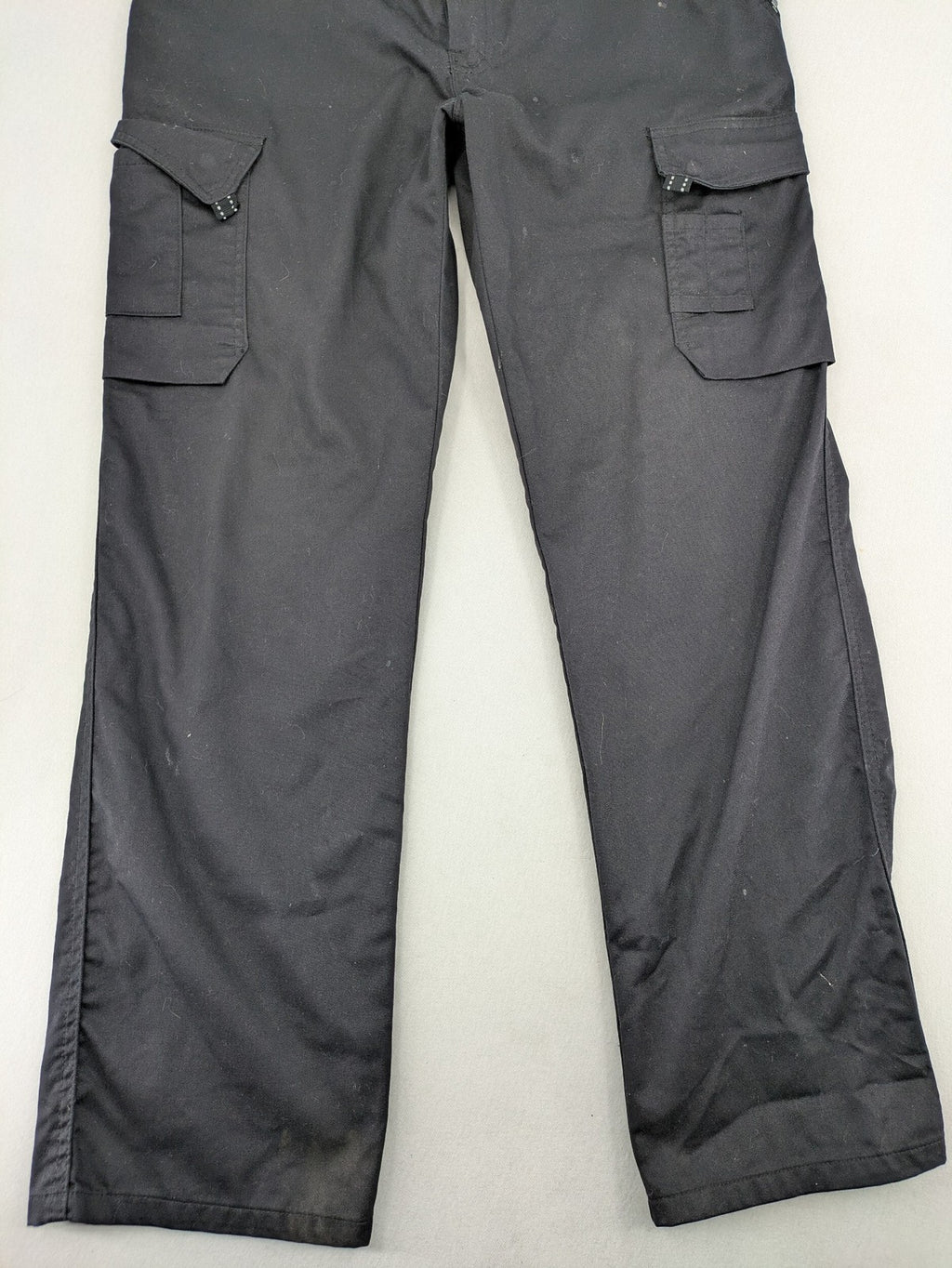 Workwear hunting tactical pants black grey durable fabric multiple cargo pockets