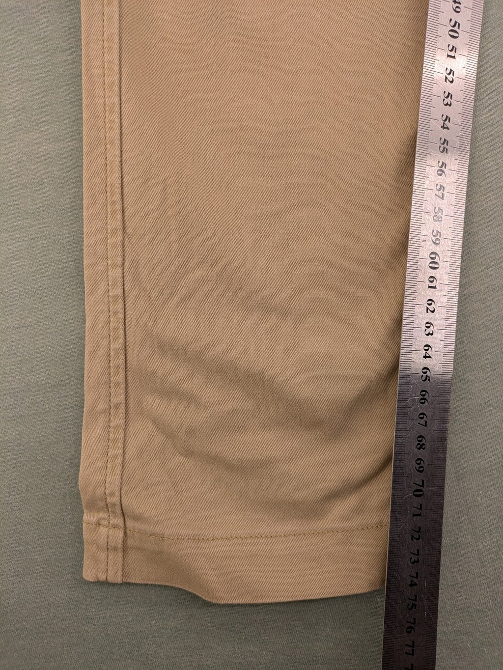 Levi's beige XX Chino pants slim taper fit with classic logo and quality fabric.