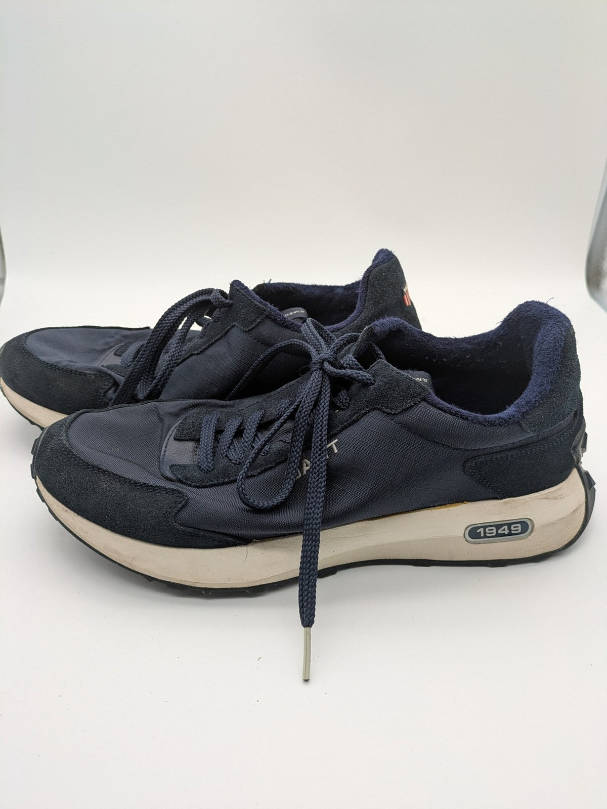 GANT navy sneaker Ketoon 7A suede and textile, subtle branding, sporty design.
