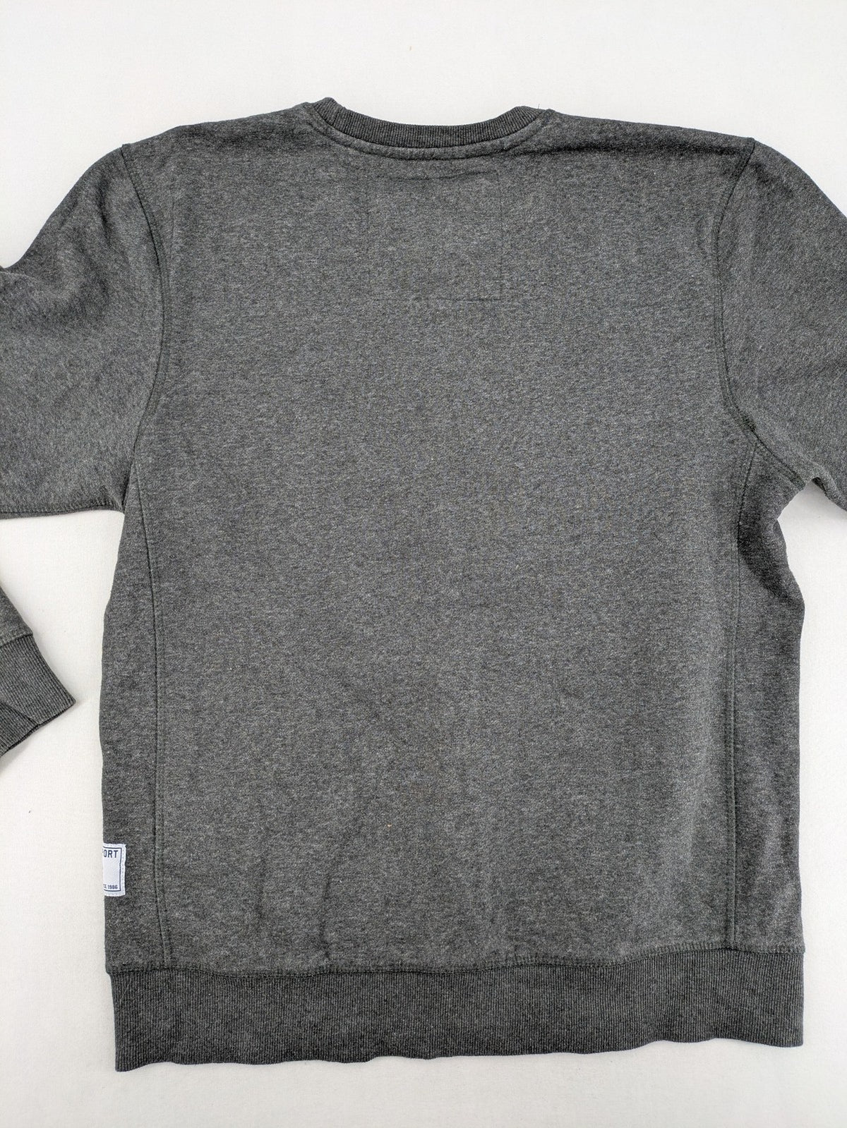 CORDONSPORT Berlin grey turtle neck jumper college-style graphic print "CORDONSPORT ATH. DEPT. 1986