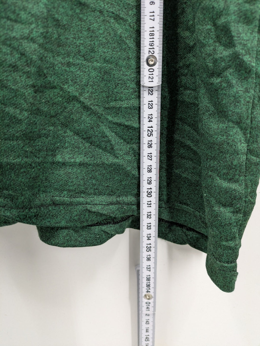 perfekt green hoodie dress quarter-zip guitar graphic colorblock design